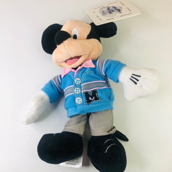Disney Store 30th Anniversary Mickey Mouse Plush Doll Cast Member Exclusive NWT - Picture 1 of 2